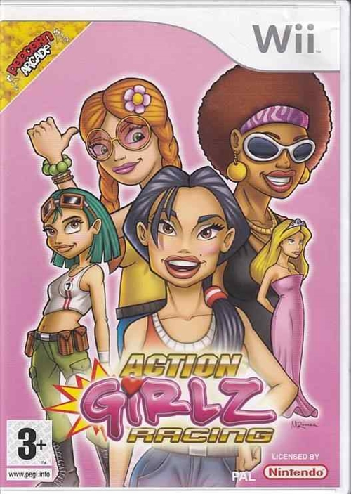 Action Girlz Racing - Wii - (B Grade) (Genbrug)